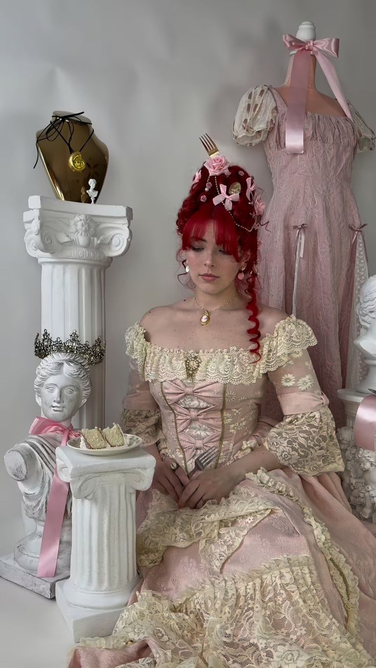 Robe de soirée longue rose rétro en dentelle, col carré, élégante, à la mode, gh3785