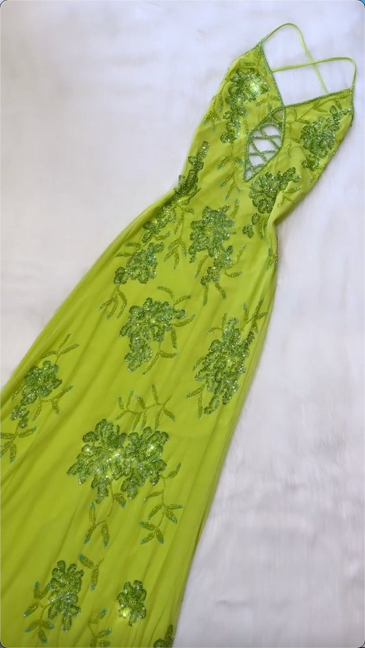 Robe de soirée longue en mousseline de soie, élégante et luxueuse, à la mode, avec perles florales exquises, robe de bal, robe de soirée, robe de bal, gh3706