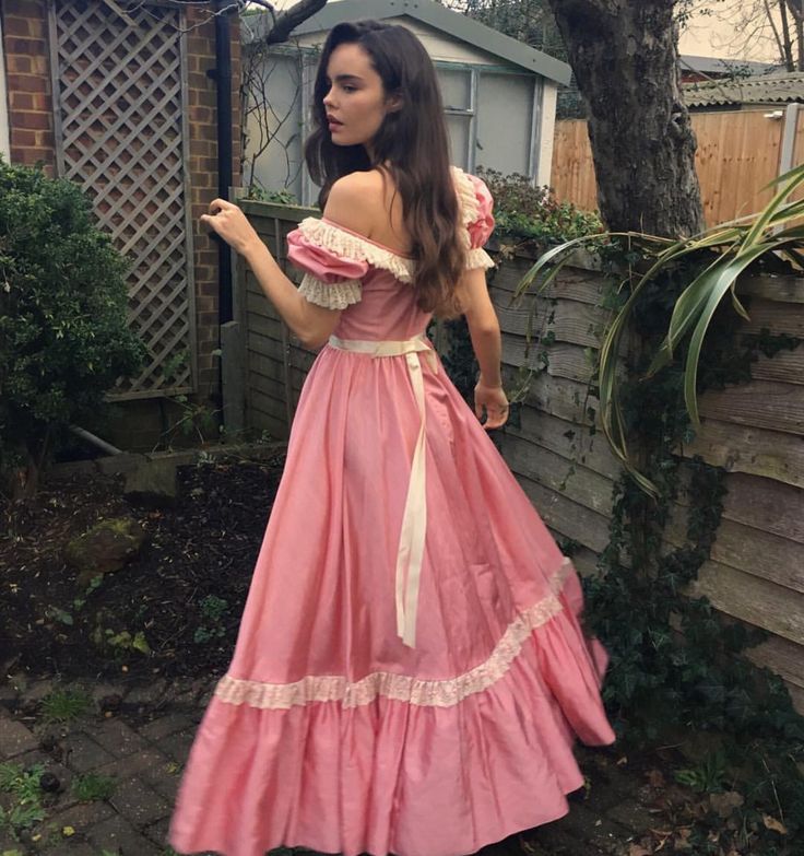 Pink Elegant Exquisite Lace Long Chiffon Ball Gown Evening Dress Wedding Guest/Birthday/Garden Party Dress gh4130