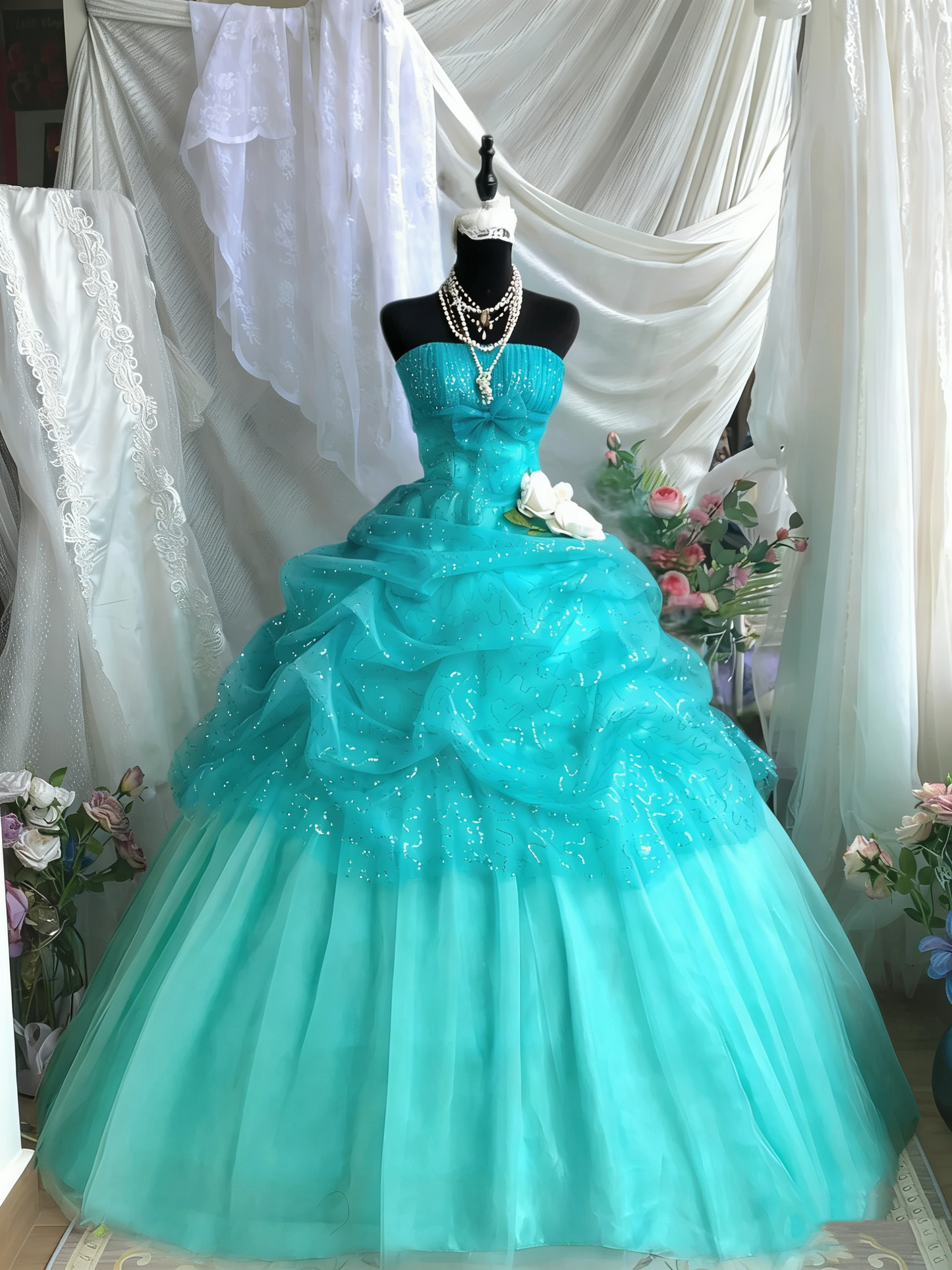 New Formal Ball Gowns And Graduation Gowns Quinceanera Dresses gh6497