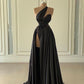 Black Gorgeous Sexy Long Satin Elegant Ball Gown Evening Dress Party Dress gh3280