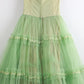 Light Green Retro Elegant Sweet Exquisite Lace Long Tulle Prom Dress Evening Gown Fairy Graduation Dress gh3671