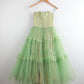 Light Green Retro Elegant Sweet Exquisite Lace Long Tulle Prom Dress Evening Gown Fairy Graduation Dress gh3671