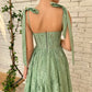 Sage Green Short/Mid-Length Lace Corset Homecoming Dress Party Dress Wedding Guest Dress Prom Dress gh1821