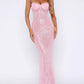 Pink Shiny Fashion Elegant Long Mermaid Slim Sequin Ball Gown Evening Dress Party DressProm Dress gh3661