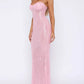 Pink Shiny Fashion Elegant Long Mermaid Slim Sequin Ball Gown Evening Dress Party DressProm Dress gh3661