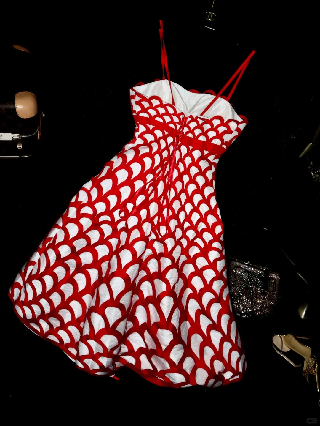 Red Fashion Homecoming Dress Short Chiffon Party Dress Birthday Dress gh4454