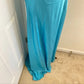 Blue vintage fashion exquisite beaded straps long backless satin ball gown evening dress party dress gh3473