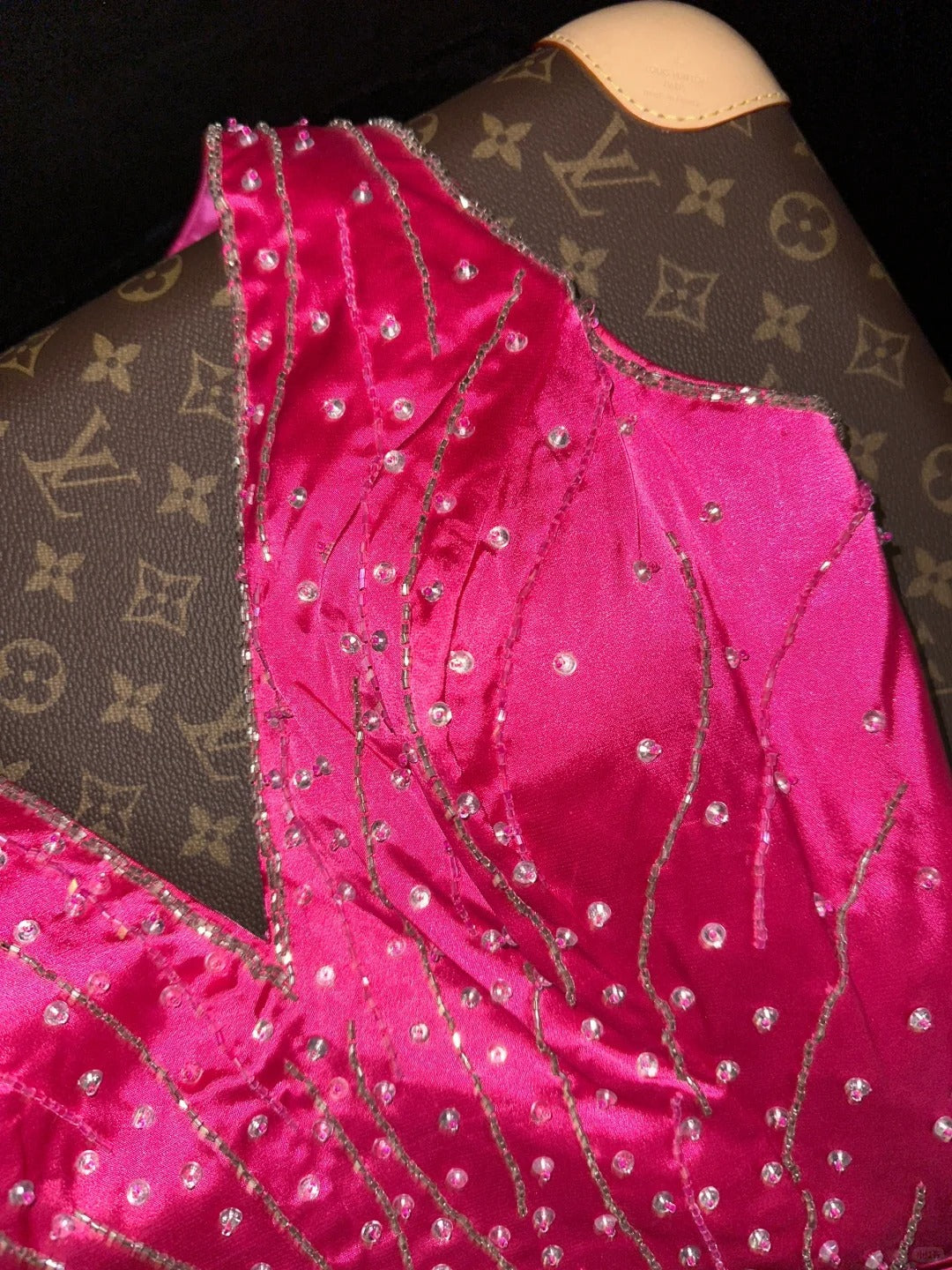 Pink Beaded Homecoming Dress Fashion Short Satin Ball Gown Evening Dress gh4421