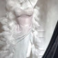 Pink silver shiny fashion modern gradient long satin elegant ball gown evening dress dinner dress gh4731
