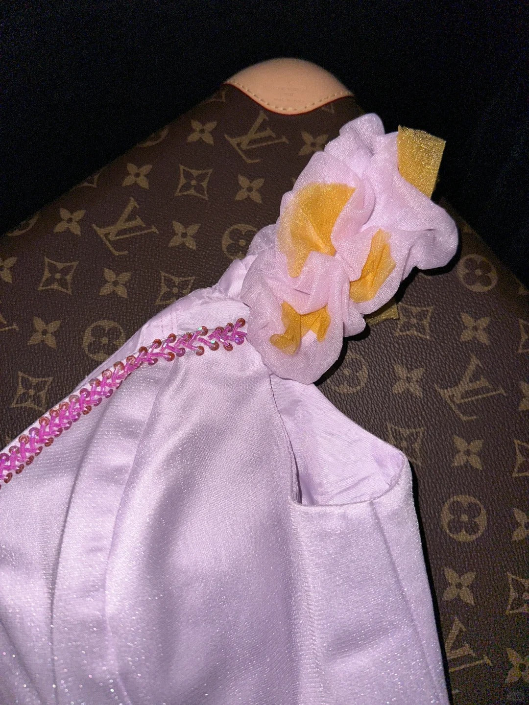 Purple Beaded Princess Homecoming Dress Short Tulle Ball Gown Evening Dress gh4428