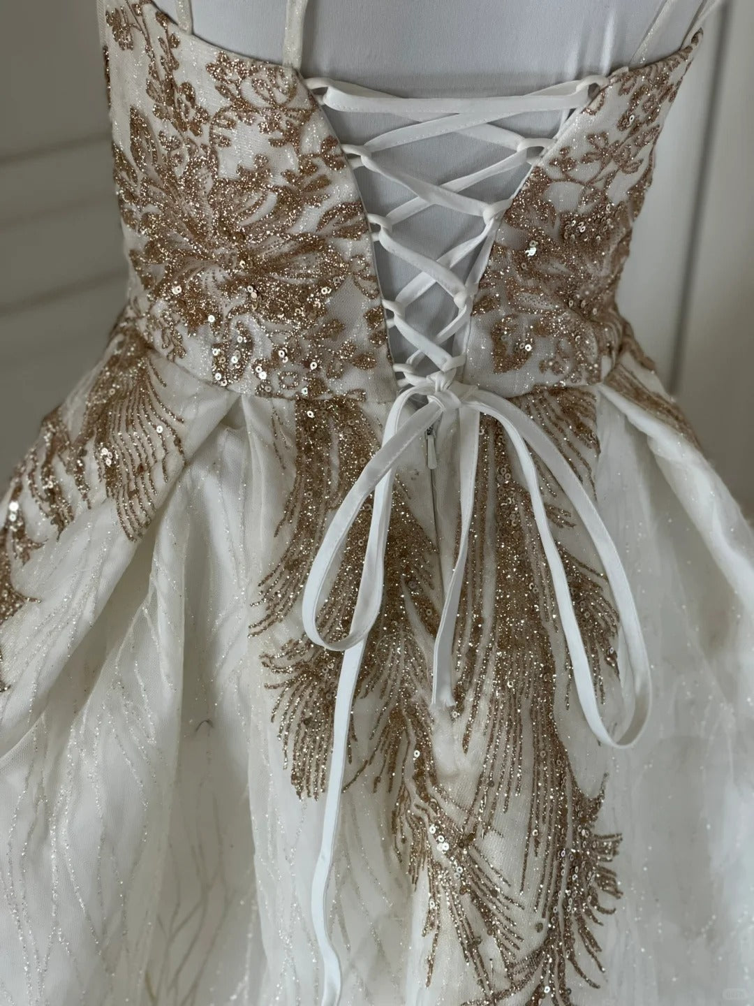 White Gold Sequins Shiny Gorgeous Cute Elegant Sophisticated Short Princess Sequin Homecoming Dress Prom Dress Evening Dress Party Dress gh4166