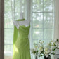 Romantic Green Exquisite Beaded Short Chiffon Homecoming Dress Prom Dress Evening Dress Birthday Party Dress gh4277