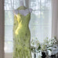 Green Elegant Romantic Chiffon Long/Short Homecoming Dress Prom Dress Evening Dress gh4399
