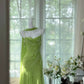 Romantic Green Exquisite Beaded Short Chiffon Homecoming Dress Prom Dress Evening Dress Birthday Party Dress gh4277