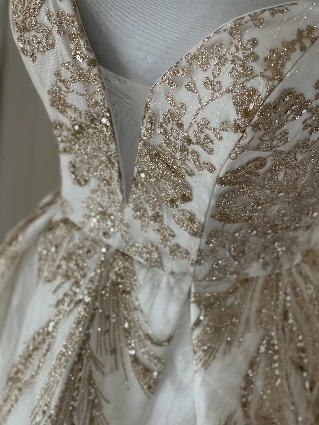 White Gold Sequins Shiny Gorgeous Cute Elegant Sophisticated Short Princess Sequin Homecoming Dress Prom Dress Evening Dress Party Dress gh4166