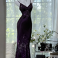 Black shiny vintage exquisite beaded satin lace long homecoming dress prom dress evening dress party dress gh4823