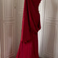 Burgundy Inspiration Muse Elegant Vintage Fashion Long Floor Length Ball Gown Evening Gown Party Dress gh4265