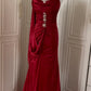 Burgundy Inspiration Muse Elegant Vintage Fashion Long Floor Length Ball Gown Evening Gown Party Dress gh4265