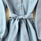Sweet Long-Sleeved Corduroy Dress A Line Fashion Dress  10956