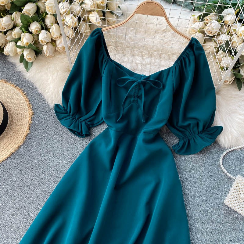 Cute A Line Short Dress Fashion Dress  10905