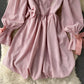 Cute Plaid Long Sleeve Dress Fashion Dress  10907