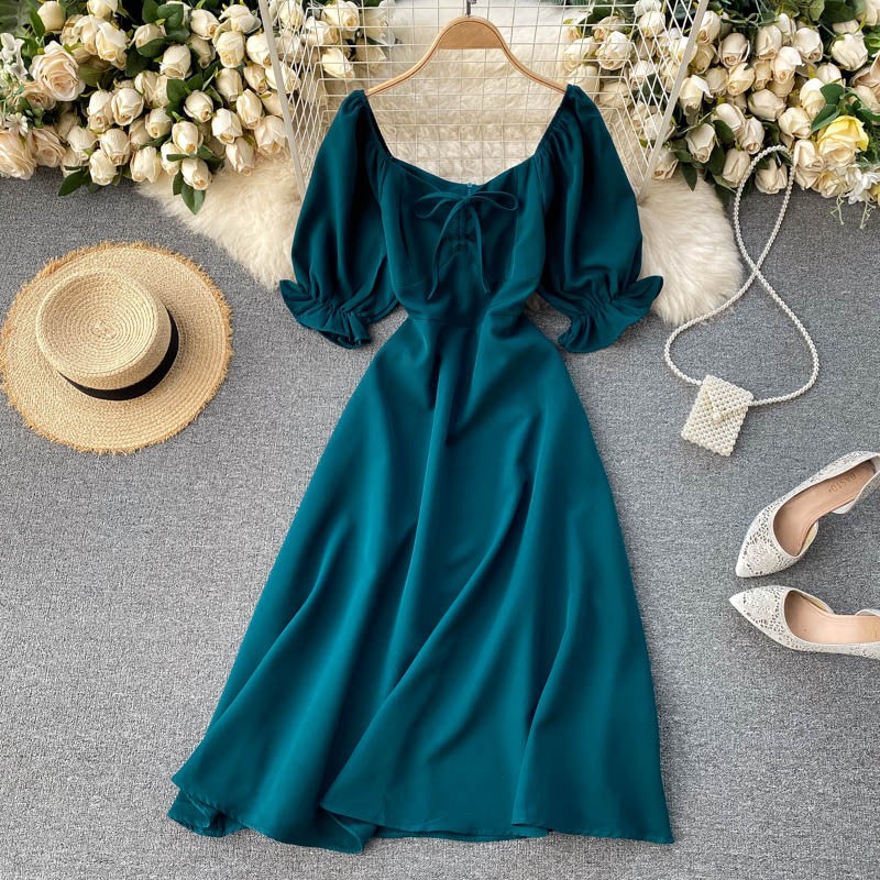 Cute A Line Short Dress Fashion Dress  10905