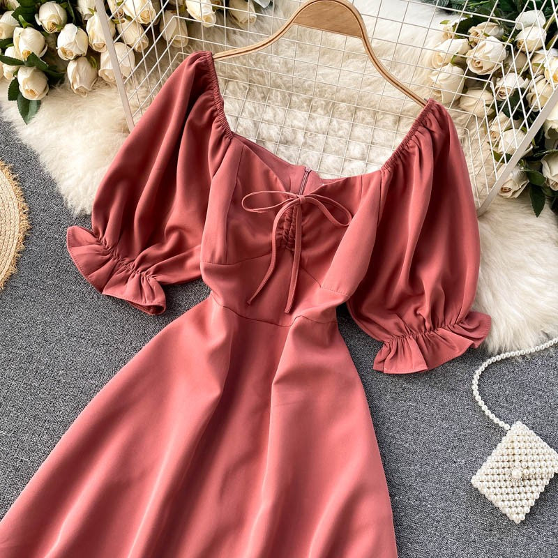 Cute A Line Short Dress Fashion Dress  10905