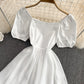 Nettes A-Linie kurzes Kleid Mode Mädchen Kleid 10746