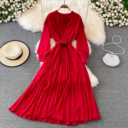 Elegant Chiffon A Line Dress Fashion Dress  10753