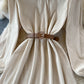 Sweet Lace Long Sleeve Dress A Line Fashion Dress  10841