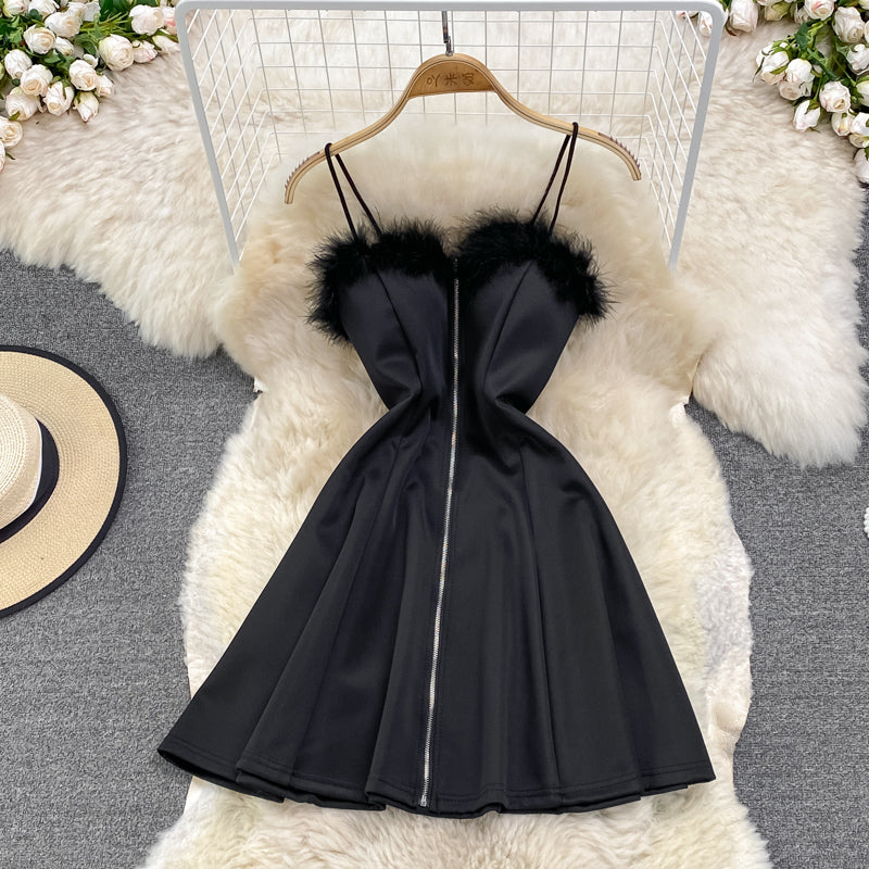 Süßes A-Linien-Weihnachtskleid 10785