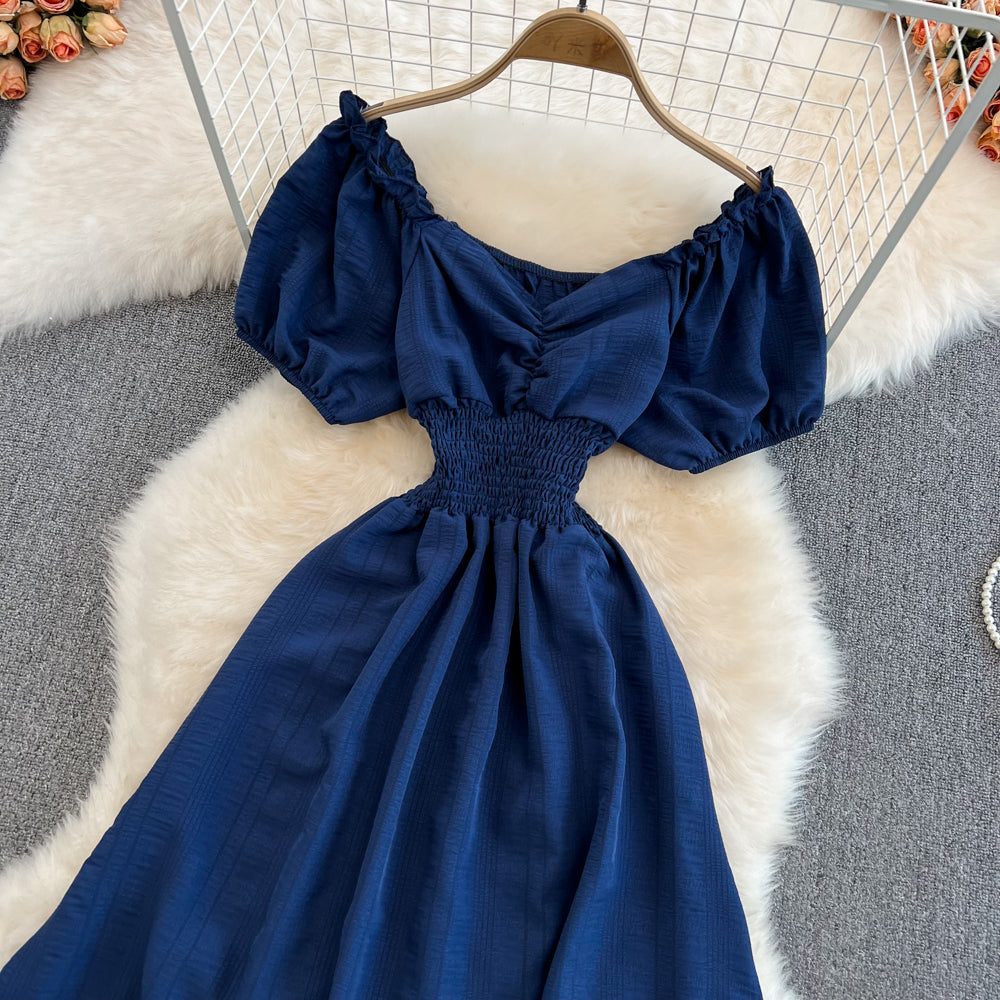Cute A Line Short Dress Fashion Dress  10710