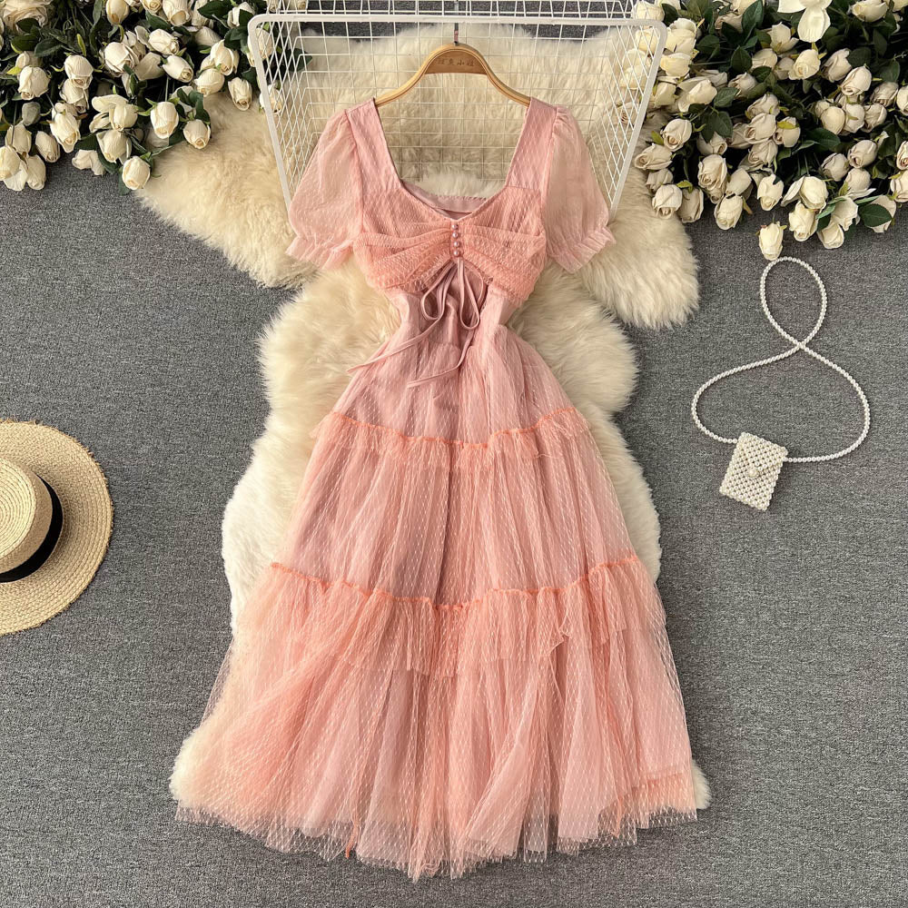 Cute Tulle Short Dress A Line Fashion Dress  10719