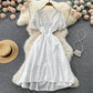 Cute V Neck Short Dress A Line Fashion Dress  10690