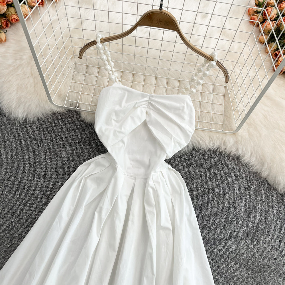 Nettes A-Linie kurzes Kleid Mode Mädchen Kleid 10657