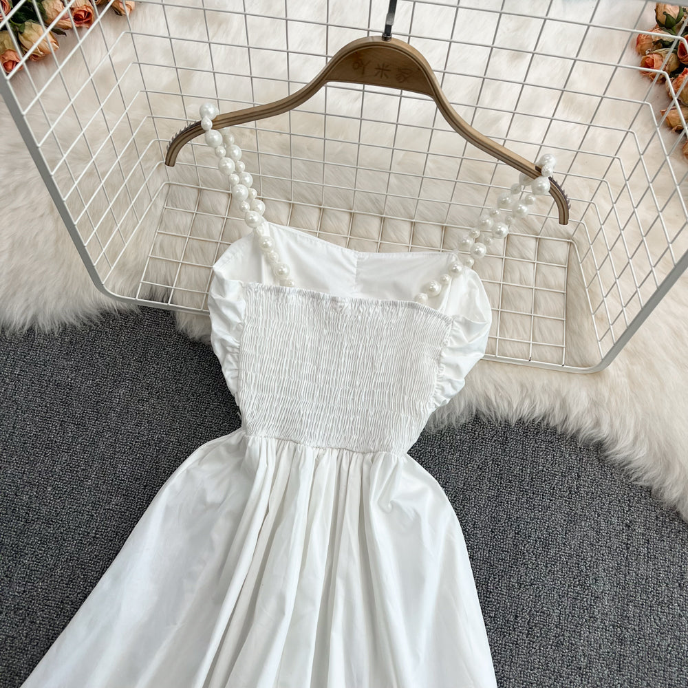 Nettes A-Linie kurzes Kleid Mode Mädchen Kleid 10657