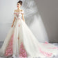 Stylish tulle applique long ball gown dress formal dress  10021