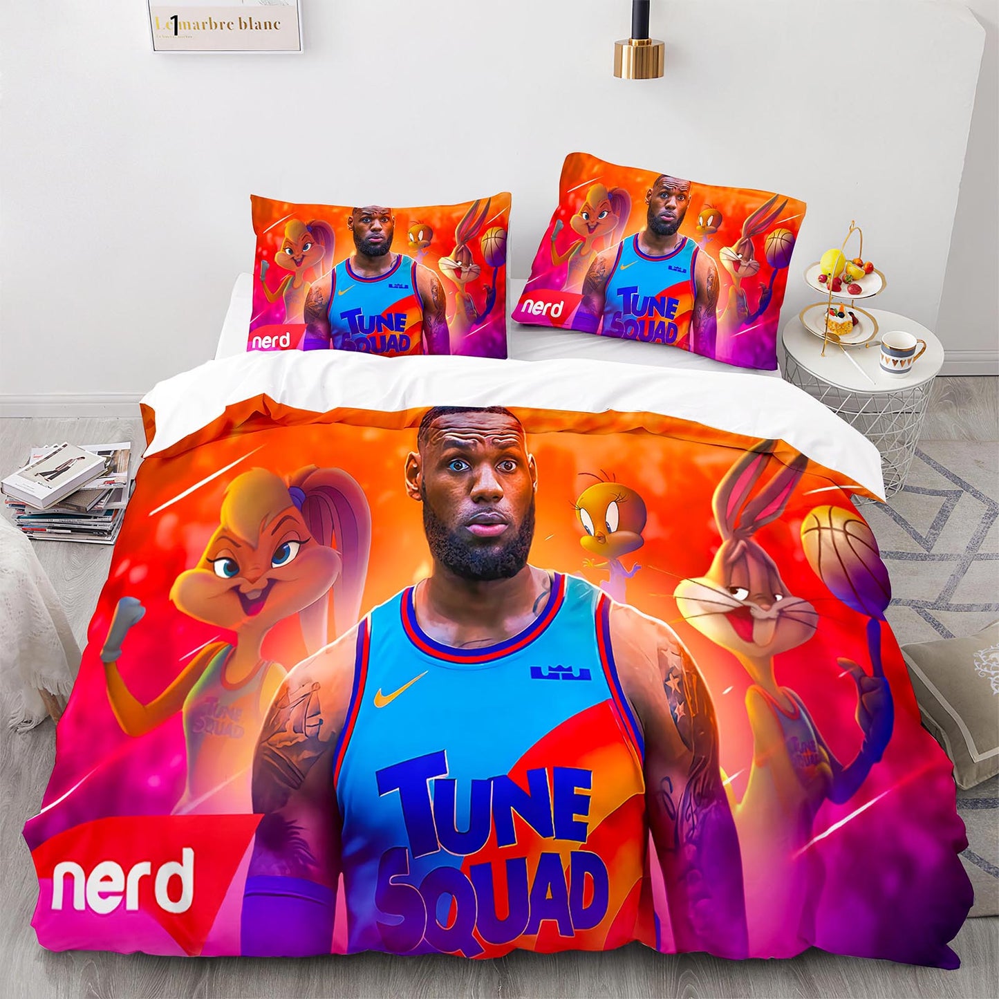 Cutom Duvet Cover Set Pattern Chic Comforter Cover King Size for Teens Adults Bedding Set with Pillowcases  DGL1007