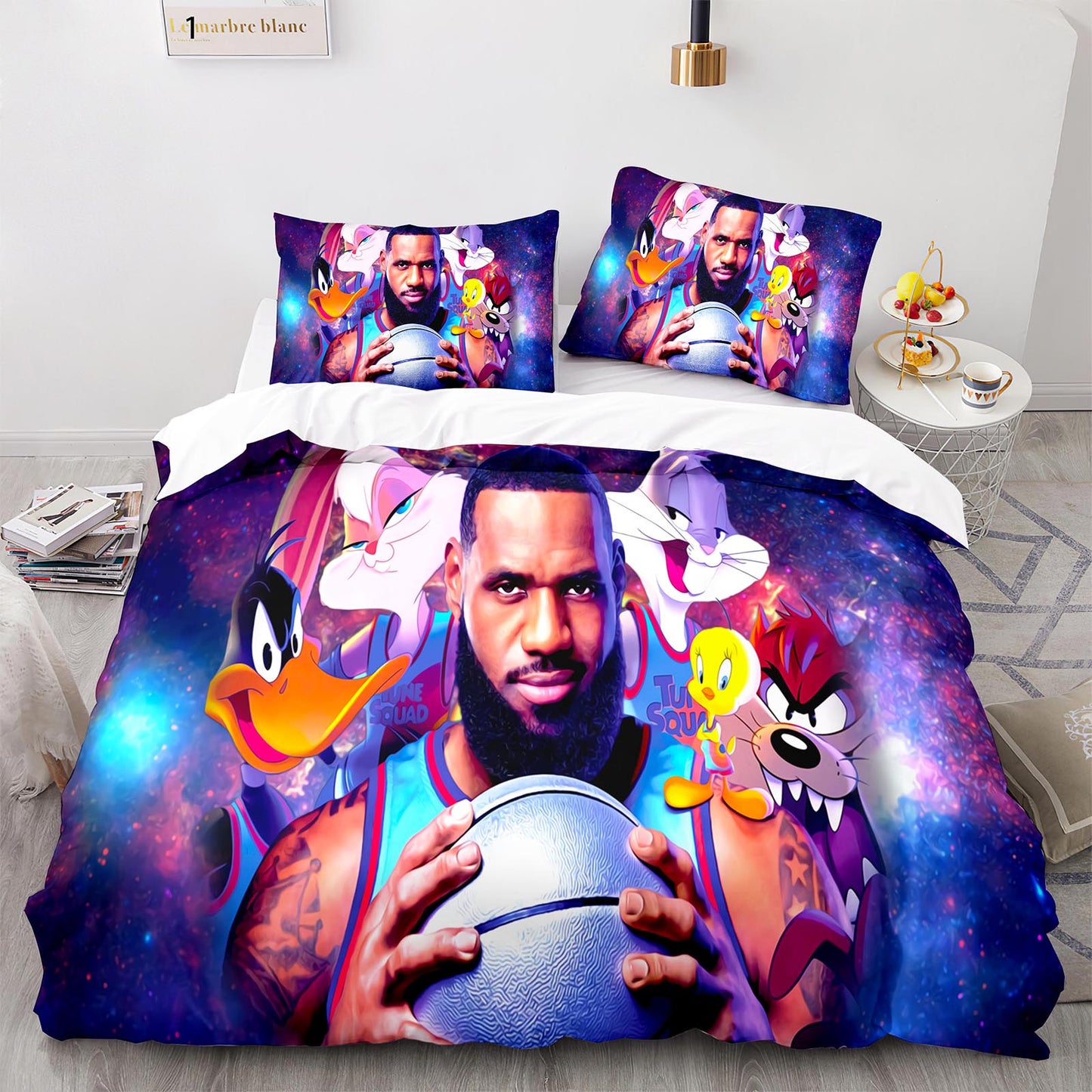 Cutom Duvet Cover Set Pattern Chic Comforter Cover King Size for Teens Adults Bedding Set with Pillowcases  DGL1009