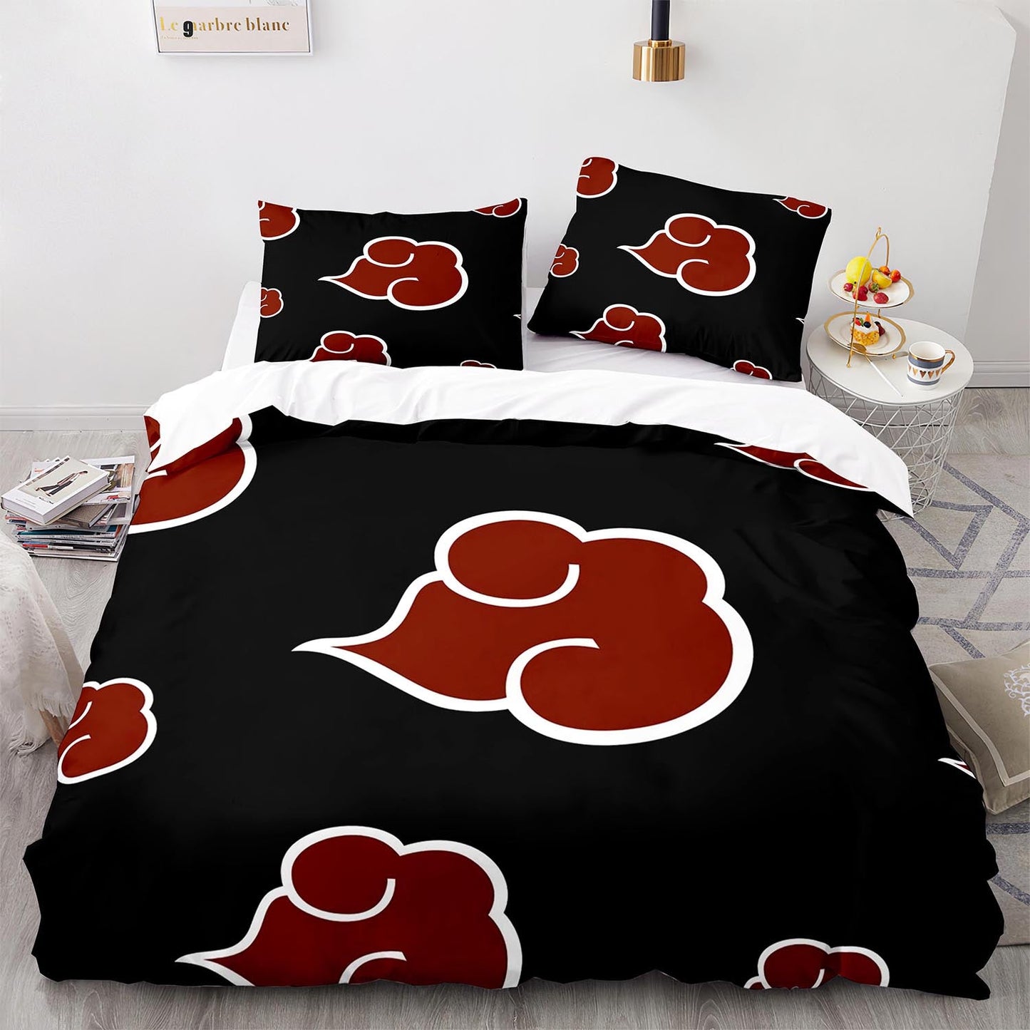 Cutom Duvet Cover Set Pattern Chic Comforter Cover King Size for Teens Adults Bedding Set with Pillowcases  HYL1013