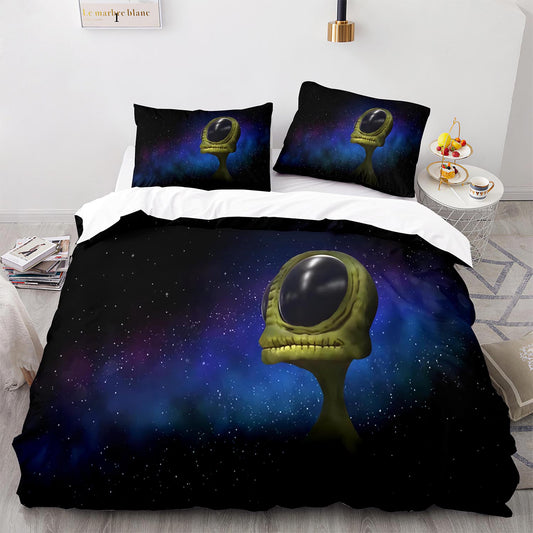 Cutom Duvet Cover Set Pattern Chic Comforter Cover King Size for Teens Adults Bedding Set with Pillowcases  WXR1015