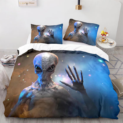 Cutom Duvet Cover Set Pattern Chic Comforter Cover King Size for Teens Adults Bedding Set with Pillowcases  WXR1018