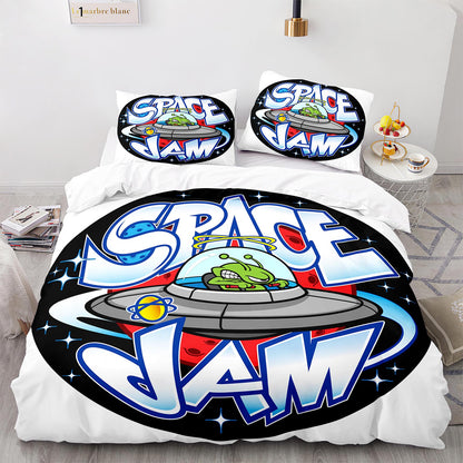 Cutom Bettbezug-Set Muster Chic Bettbezug King Size für Teenager Erwachsene Bettwäsche-Set mit Kissenbezügen DGL1019