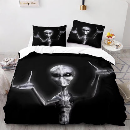 Cutom Duvet Cover Set Pattern Chic Comforter Cover King Size for Teens Adults Bedding Set with Pillowcases  WXR1020