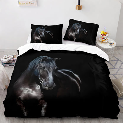 Cutom Duvet Cover Set Pattern Chic Comforter Cover King Size for Teens Adults Bedding Set with Pillowcases  M1033