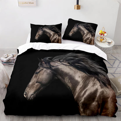 Cutom Duvet Cover Set Pattern Chic Comforter Cover King Size for Teens Adults Bedding Set with Pillowcases  M1046