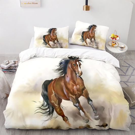 Cutom Duvet Cover Set Pattern Chic Comforter Cover King Size for Teens Adults Bedding Set with Pillowcases  M1100