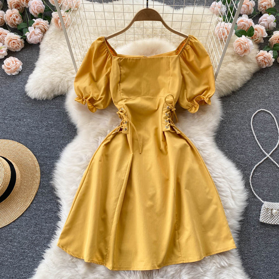 girlhomeshops-Floral Resort Dressgh6149 main image 0