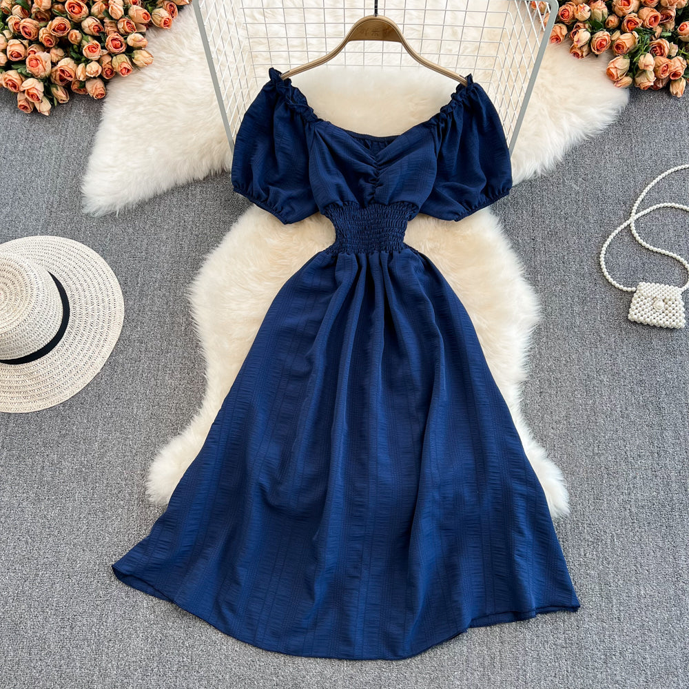 Cute A Line Short Dress Fashion Dress  10710